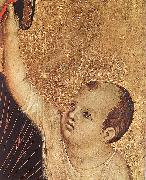 Crevole Madonna (detail) sdg Duccio di Buoninsegna